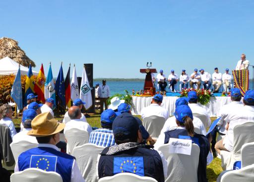 Vista general lanzamiento Transición Ecológica Petén