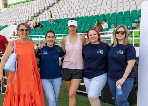Group photo of participants of the marathon
