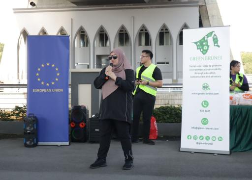 EU-ASEAN Green Diplomacy Week 2023 in Brunei: River Cleanup at RIPAHS Bridge