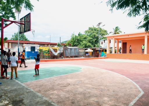 Stefano Gatto en visite à Jérémie