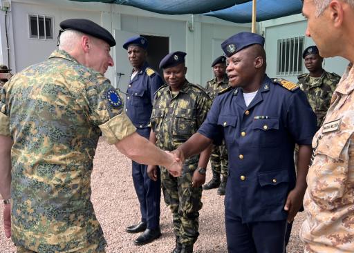 EUTM Mozambique welcomes the Chairman of the European Union Military Committee