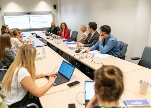 Meeting with Foundation for European Progressive Studies, Brussels