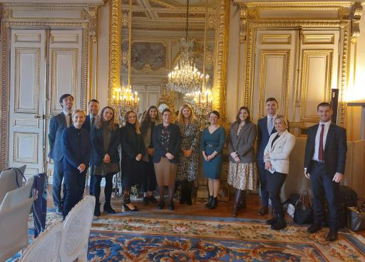 At the Ministry for Europe and Foreign Affairs, Paris