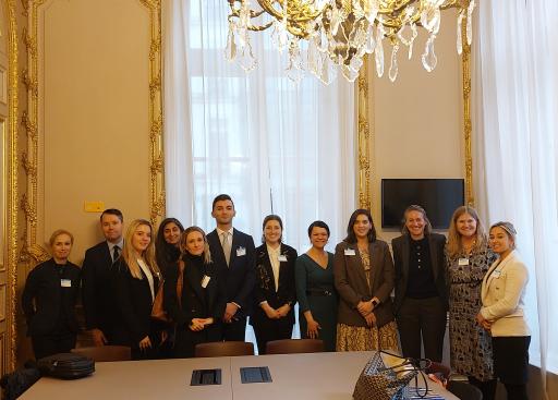 With Astrid Panosyan-Bouvet, Member of Renaissance Group