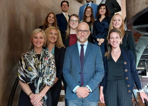 Working lunch with EEAS Deputy MD for Global Issues, Olivier Bailly, Brussels