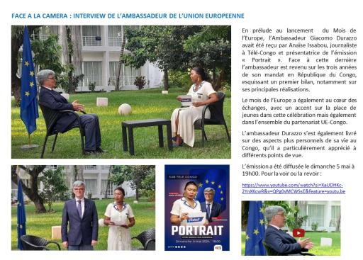 ITW Télé Congo GD