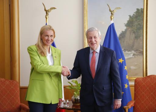 Saludo Comisaria Simson Canciller