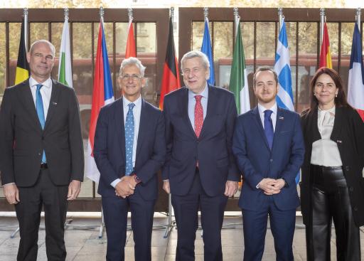 Canciller y Jefes de Sección UE