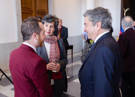Encargado de Negocios UE Isabel Allende Antonio Coloma