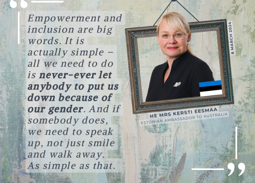Estonian Ambassador Australia_Inspire Inclusion
