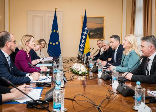 HR/VP Kaja Kallas meets BiH Presidency