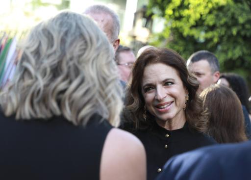 Minister of Tourism Laura Lahoud, representing the President and Prime Minister