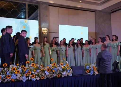 EU Amb. Massimo Santoro led the Europe Day celebrations to mark the 75th anniversary of the Schuman