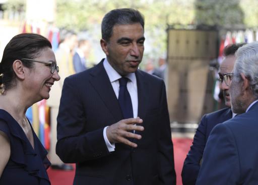 Ambassador Oussama Khachab, representing the Foreign Minister
