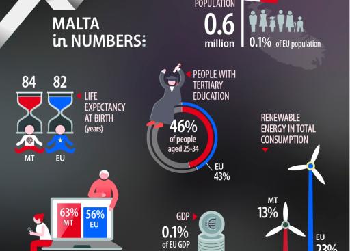 UE en números 2024: Malta