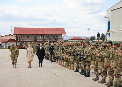 HR/VP Kaja Kallas at Camp Butmir