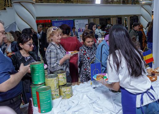 EU Delegation and EU Member States held European food tasting for residents and visitors of Ashgabat