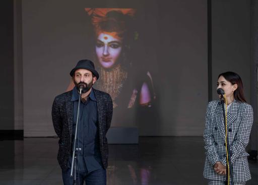 Opening of the video installations exhibition