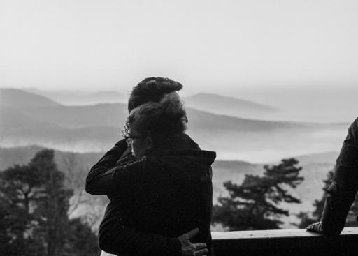 Jadelot Kiosk, mont Sainte-Odile, France, January 2017