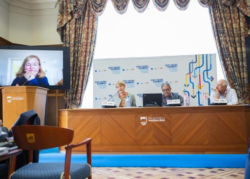 Keynote speakers: Nathalie Loiseau (MEP, President of the Subcommittee on Security and Defence) and Jana Puglierin (Head of Berlin Office, European Council on Foreign Relations). Moderator: Paul Taylor (Politico)
