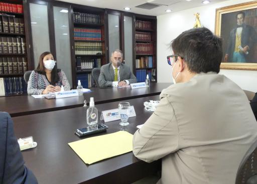 First meetings between the #MOEUE Venezuela2021 and the National Electoral Council