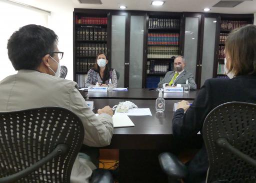 First meetings between the #MOEUE Venezuela2021 and the National Electoral Council