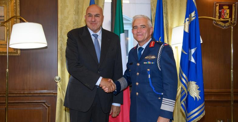 EUMC Chair General Seán Clancy on Italian visit