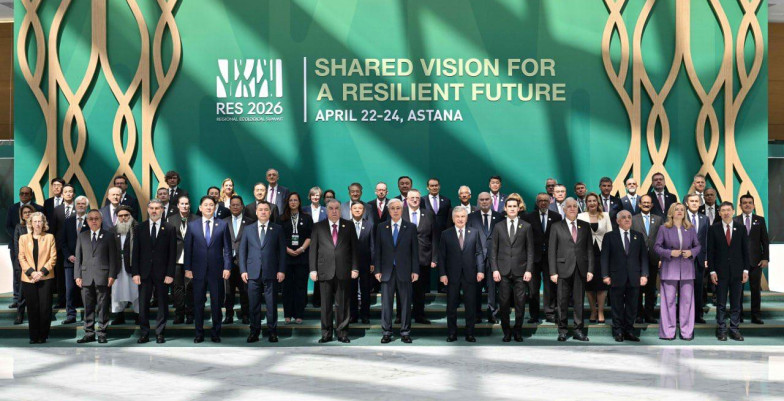 EUSR Eduards Stiprais attends the Regional Ecological Summit in Astana