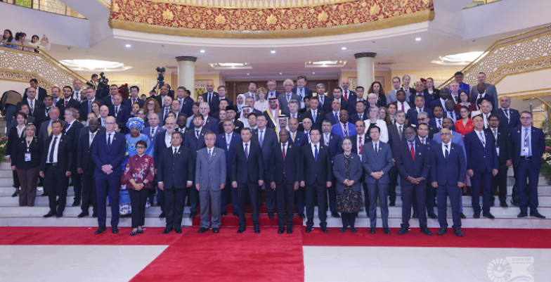 EUSR Eduards Stiprais attended the Dushanbe Water Conference 2026