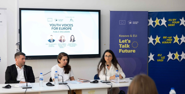 The EU in Kosovo puts youth voices, and EU opportunities at the centre of the discussion