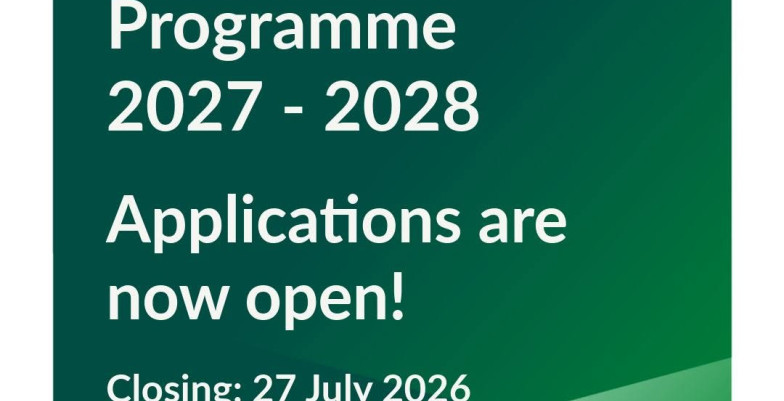 Poster for Applications for the 2027-2028 Ireland Fellows Programme