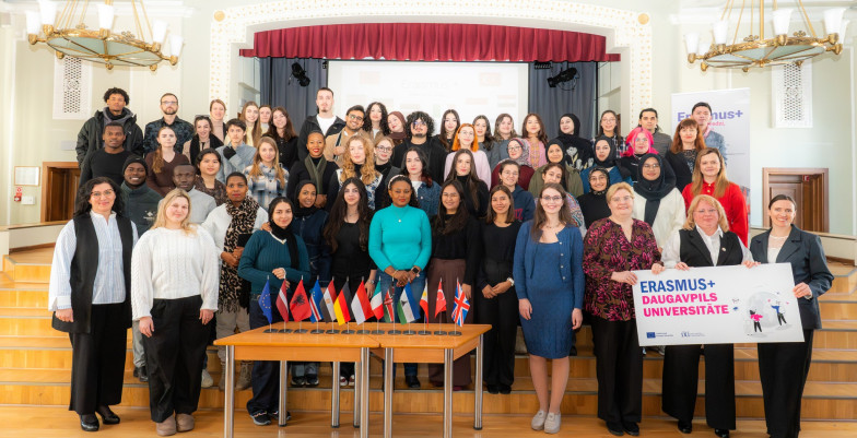  49 Erasmus+ exchange students begin their studies at Daugavpils University for the spring semester 