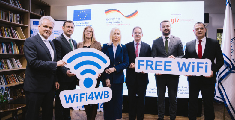 Group of officials standing 