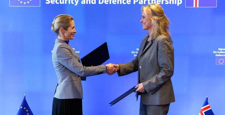 HRVP and FM Gunnarsdottir