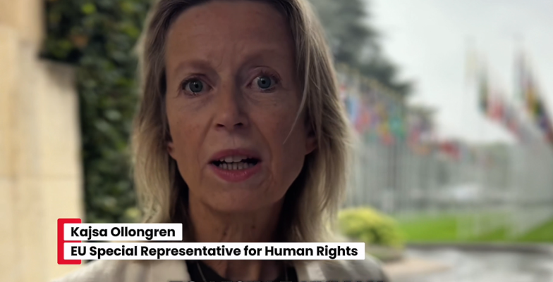 Introduction of Kajsa Ollongren, new EU Special Representative for Human Rights
