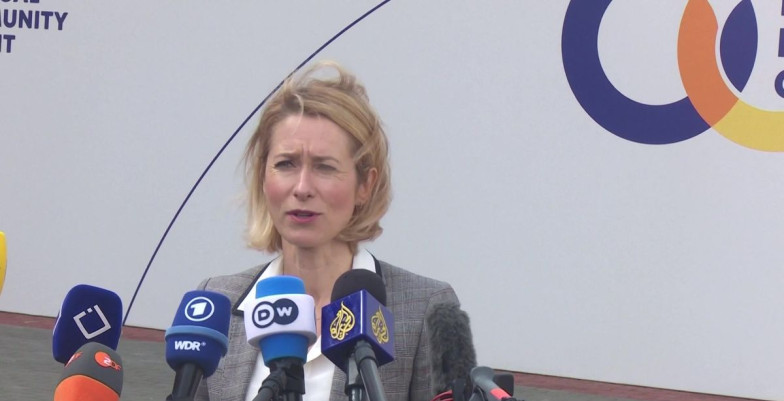 EU HRVP Kaja Kallas at European Political Community meeting