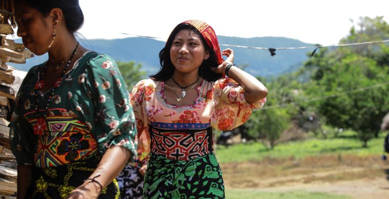 Indigenous woman