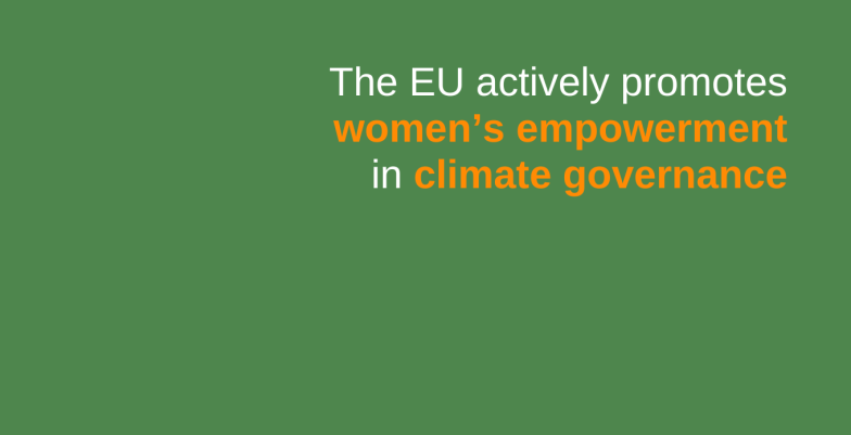 Women and Climate social media card 1