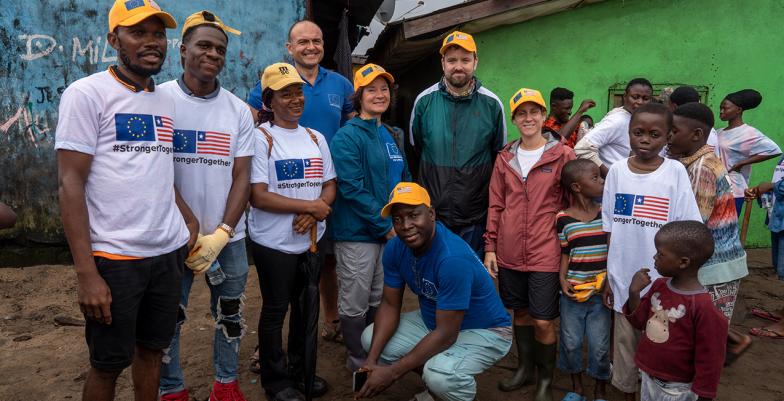 #EUBeachCleanup Liberia