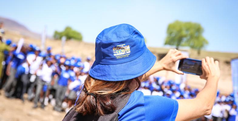 Main image for the #EUBeachCleanUp in Lesotho