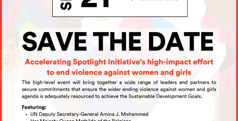 21 September 2024, Spotlight Intiative event on Accelerating High-Impact Effort to End Violence