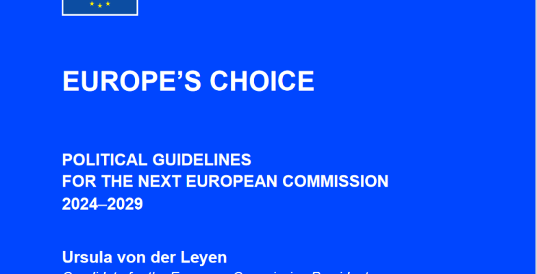 A picture of the cover or Europe's Choice: Political Guidelines for the Next European Commission 