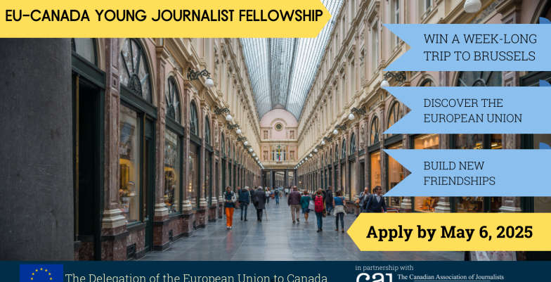 EU-Canada Young Journalist Fellowship 2025