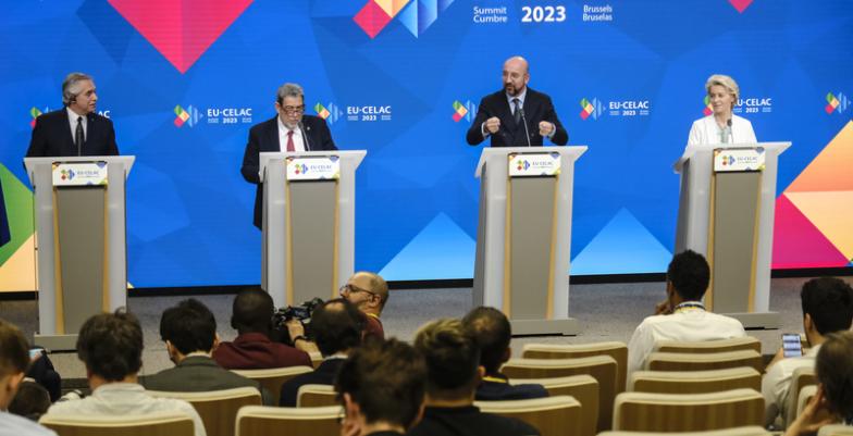 EU-CELAC Summit 2023 press conference