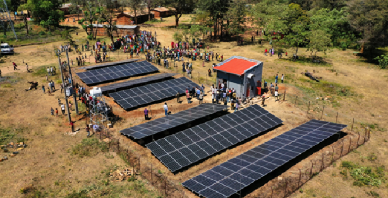 Inauguration of solar-powered mini-grids in Oborso and Oda, Oromia