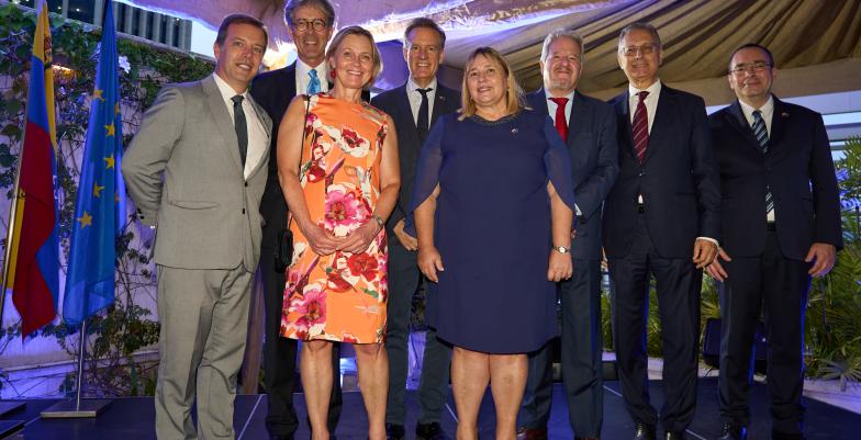 Recepción del Día de Europa en Venezuela 2025