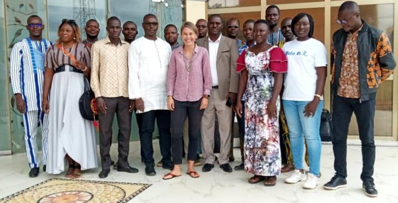 The RACC contributes to the enhancement of Judiciary Police skills in Burkina Faso