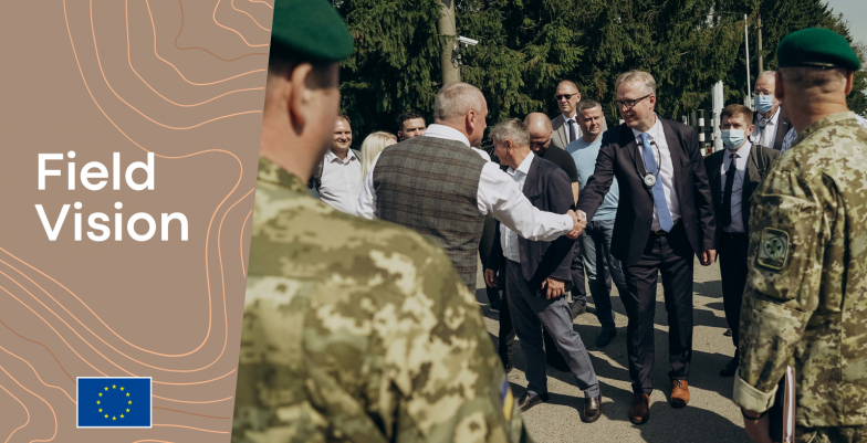 Head of EU Mission meeting military forces