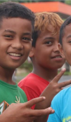 Children from the Federated States of Micronesia