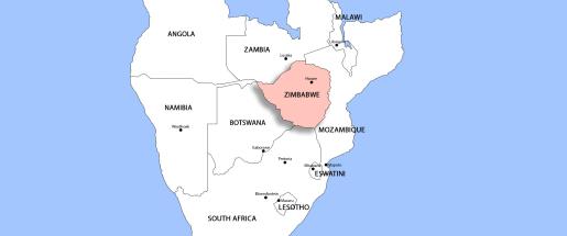 Zimbabwe in Southern Africa